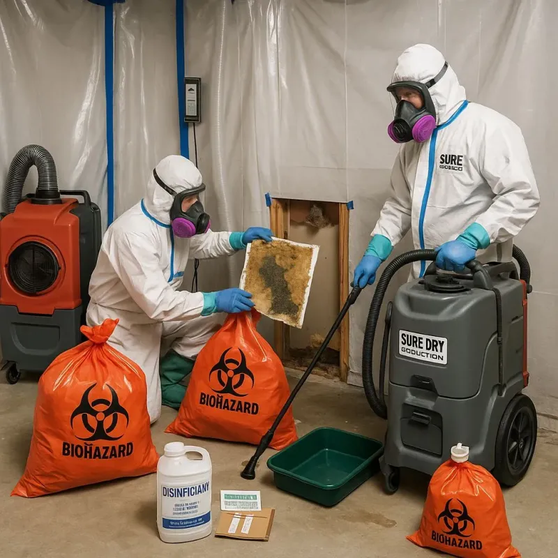 Contaminated Water Handling Protocols process in Casa de Oro-Mount Helix, CA